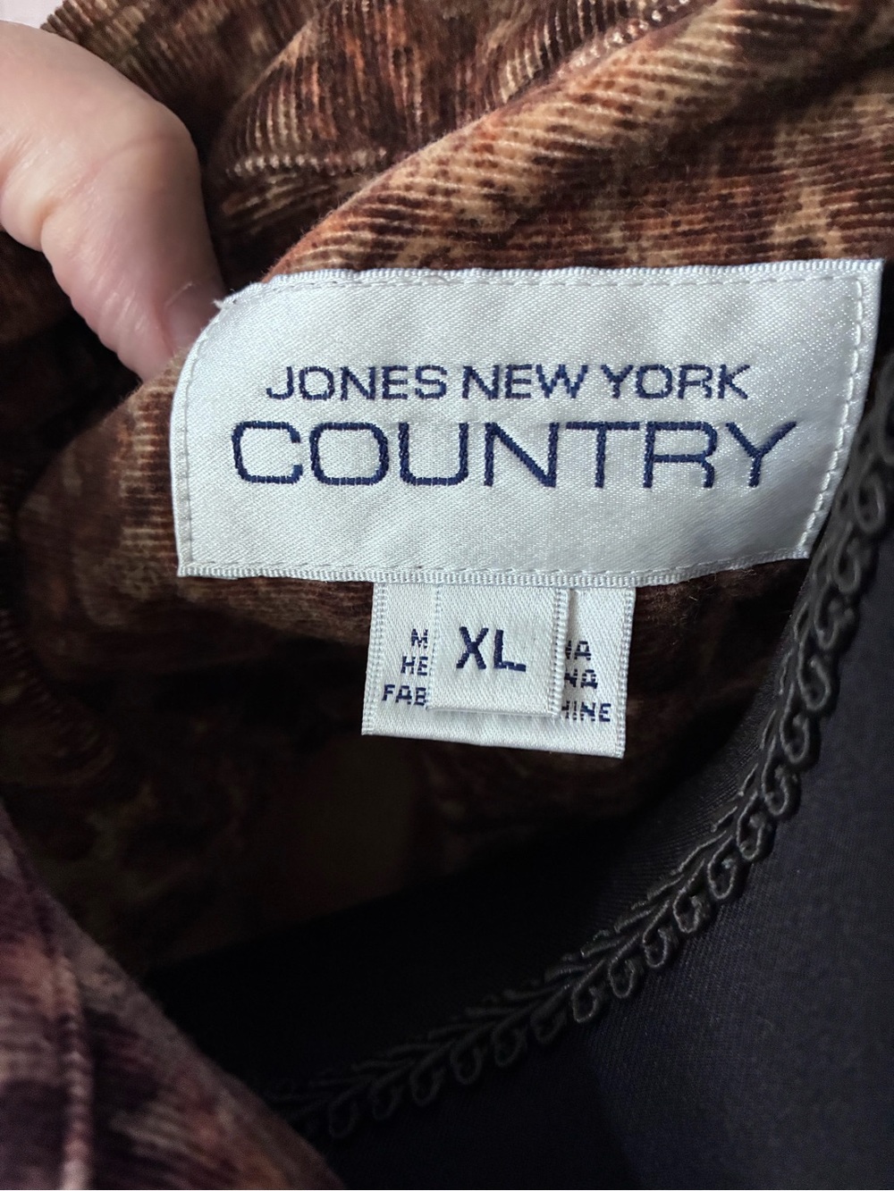 Brown Corduroy Patterned Women's Jacket - Picture 4 of 6